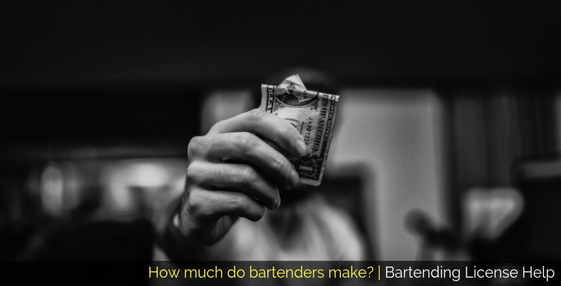 how much do bartenders make